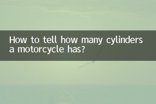 Come sapere quanti cilindri ha una moto?