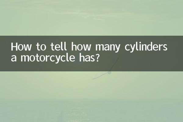 Comment savoir combien de cylindres possède une moto ?