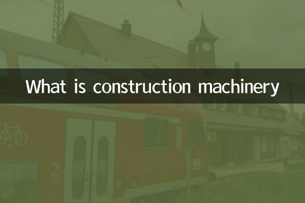 Was sind Baumaschinen?