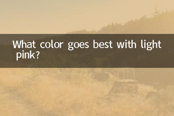 Welche Farbe passt am besten zu Hellrosa?