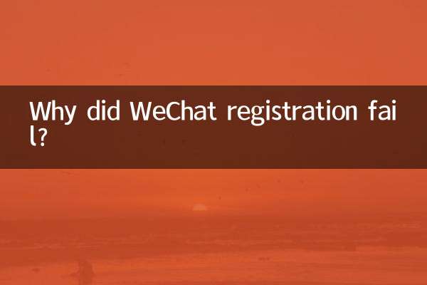Pourquoi l’enregistrement sur WeChat a-t-il échoué ?