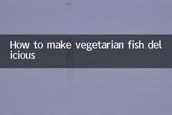 Como fazer peixe vegetariano delicioso