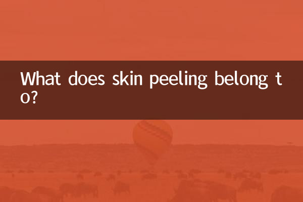 Wozu gehört ein Hautpeeling?