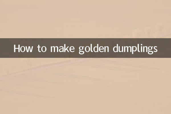 كيفية صنع الزلابية الذهبية