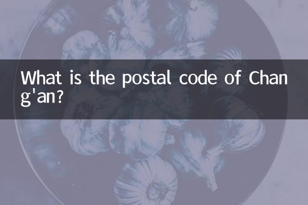 Wie lautet die Postleitzahl von Chang'an?