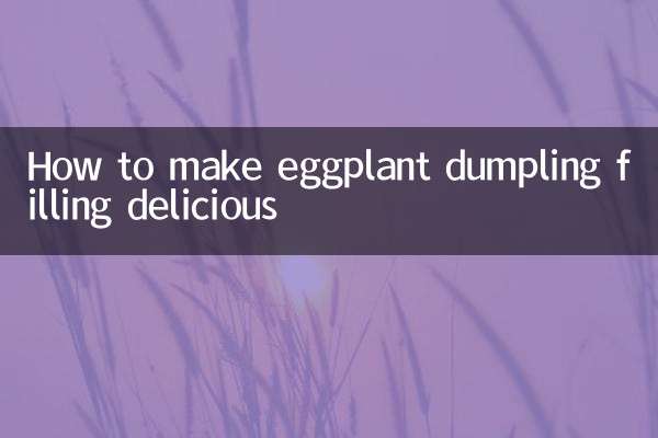 Comment préparer une délicieuse garniture de boulettes d'aubergines