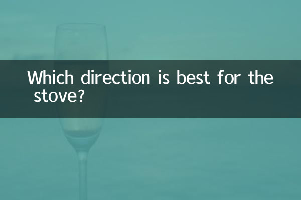 Which direction is best for the stove?