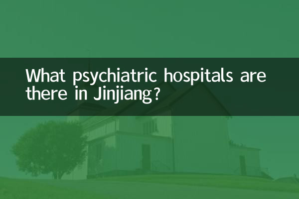What psychiatric hospitals are there in Jinjiang?