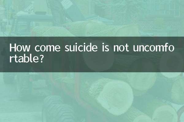 Come mai il suicidio non è scomodo?