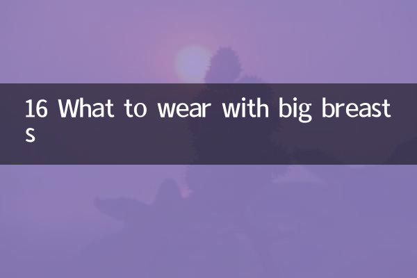 16 What to wear with big breasts