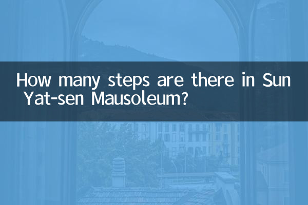 How many steps are there in Sun Yat-sen Mausoleum?