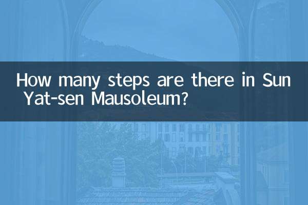 How many steps are there in Sun Yat-sen Mausoleum?