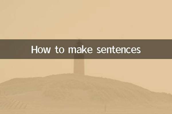 Wie man Sätze bildet