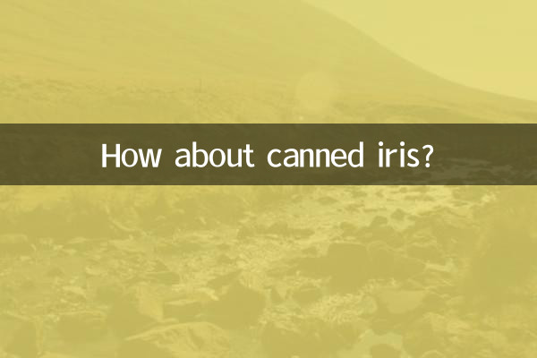 ڈبے میں بند آئرس کے بارے میں کیا خیال ہے؟