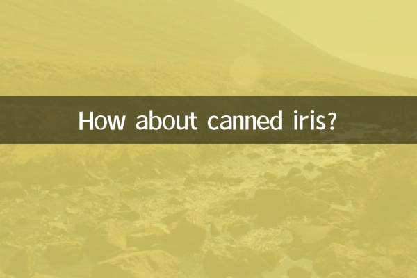 ڈبے میں بند آئرس کے بارے میں کیا خیال ہے؟