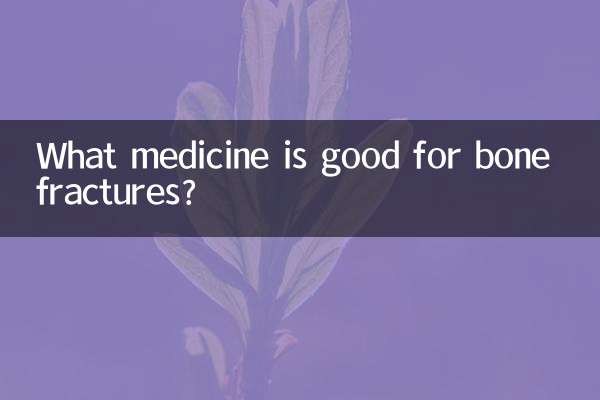 Welches Medikament hilft bei Knochenbrüchen?