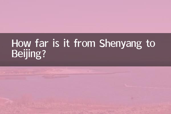 Quanto dista Shenyang da Pechino?
