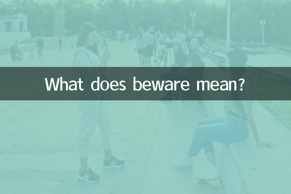 What does beware mean?
