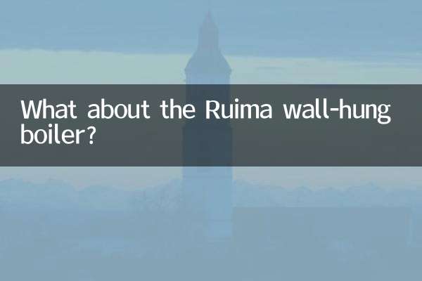 Ruima 壁掛けボイラーはどうですか?