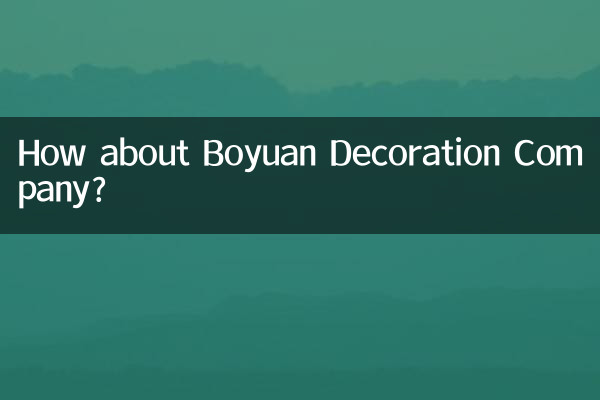 How about Boyuan Decoration Company?