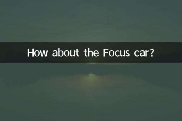 포커스카는 어떻습니까?
