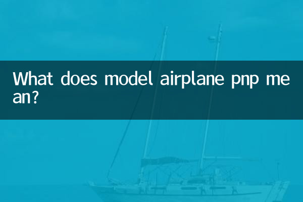 ماذا يعني نموذج الطائرة pnp؟