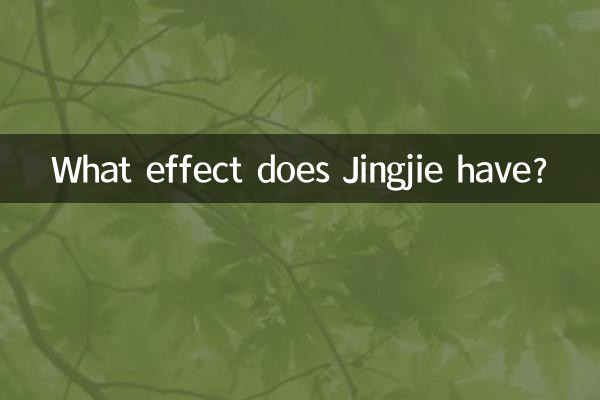 Welche Wirkung hat Jingjie?