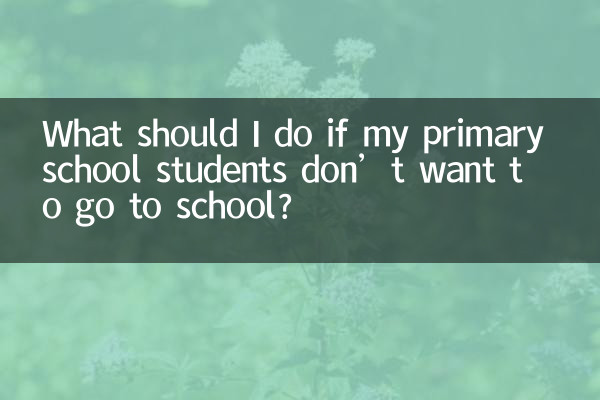 초등학생이 학교에 가기 싫어하면 어떻게 해야 하나요?