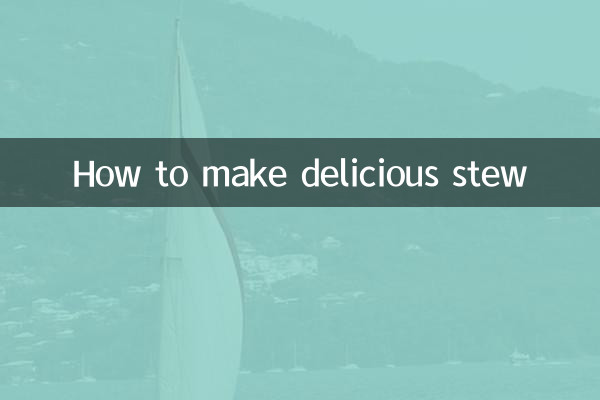 Cómo hacer un delicioso guiso