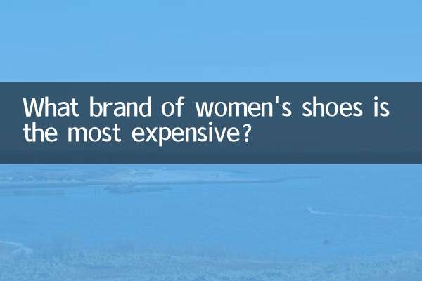 Qual marca de calçado feminino é mais cara?