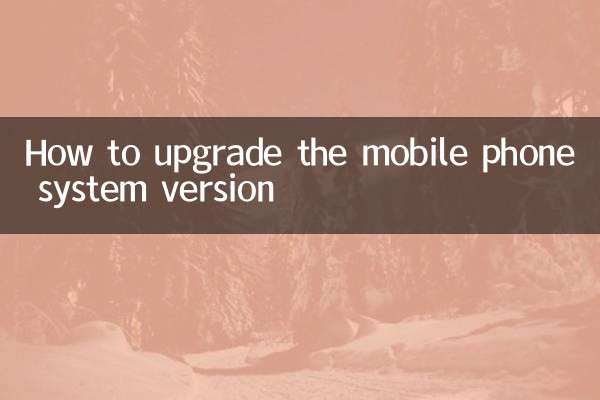 手機系統版本怎麼升級