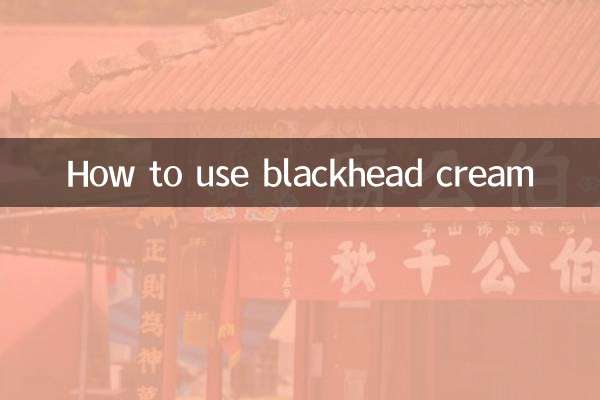 Come usare la crema per i punti neri