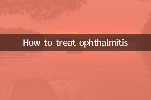 Cómo tratar la oftalmitis