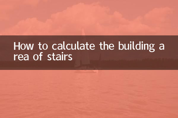 Como calcular a área de construção de escadas