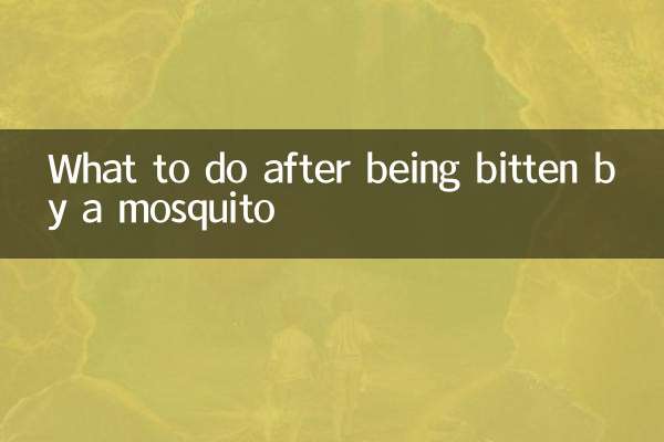 پس از گزش توسط پشه چه کنیم؟