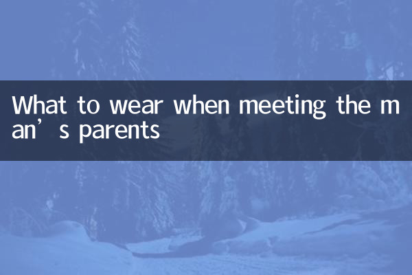 见男方父母穿什么
