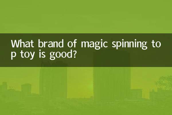 কোন ব্র্যান্ডের ম্যাজিক স্পিনিং টপ টয় ভালো?