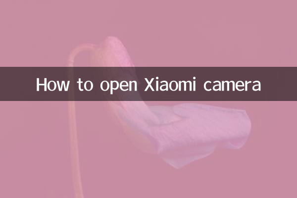 ژیومی کیمرا کیسے کھولیں