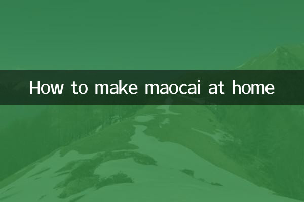 How to make maocai at home
