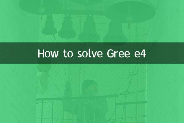 Como resolver gree e4
