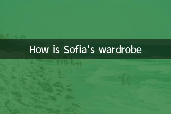 Com'è il guardaroba di Sofia