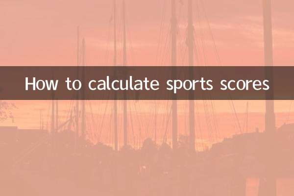 How to calculate sports scores