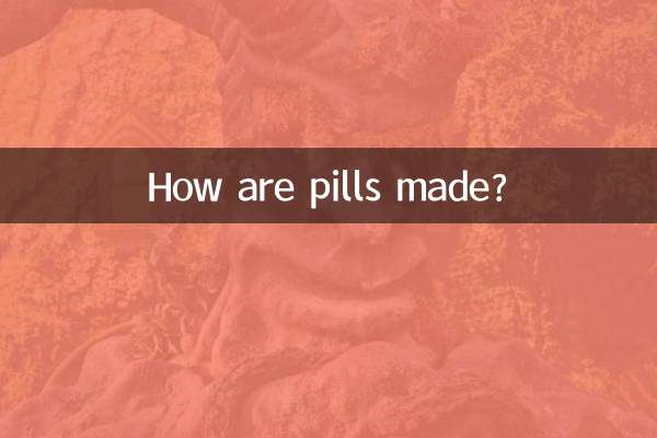 ¿Cómo se hacen las pastillas?