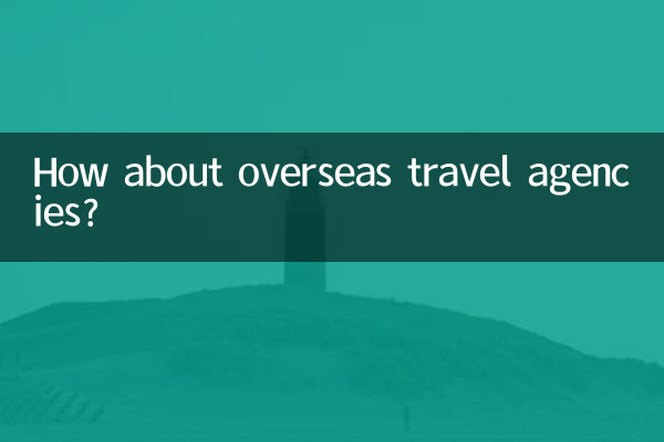 آژانس های مسافرتی خارج از کشور چطور؟