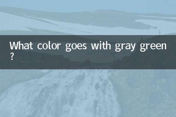 Qual é a cor do verde acinzentado?