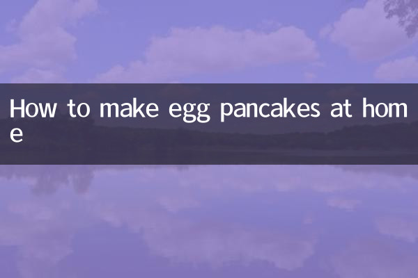 Come preparare le frittelle all'uovo in casa