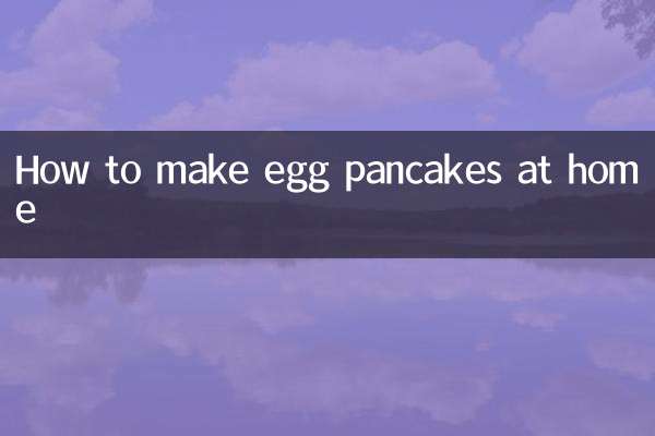 Come preparare le frittelle all'uovo in casa