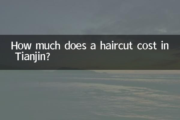 Quanto custa um corte de cabelo em Tianjin?