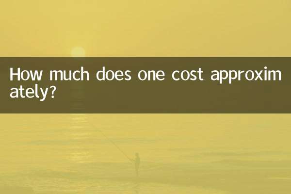 1 つあたりの費用はおよそいくらですか?