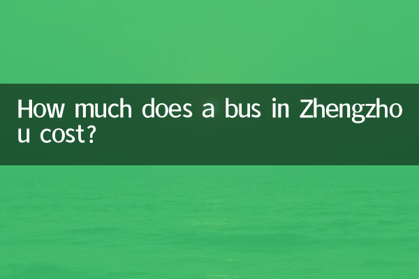¿Cuánto cuesta un autobús en Zhengzhou?